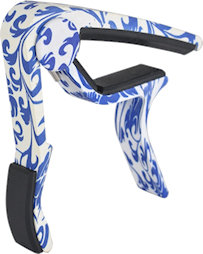 Metal Blue/White Capo